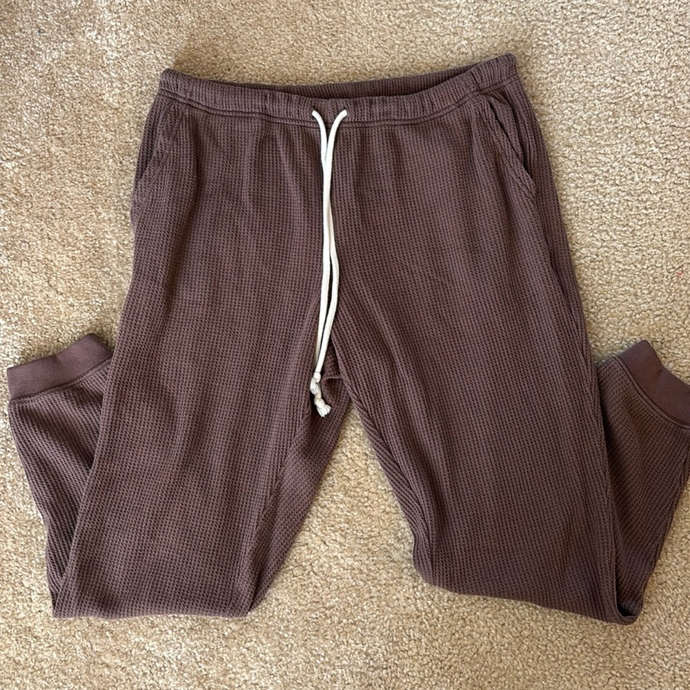 Aerie Waffle Knit Joggers